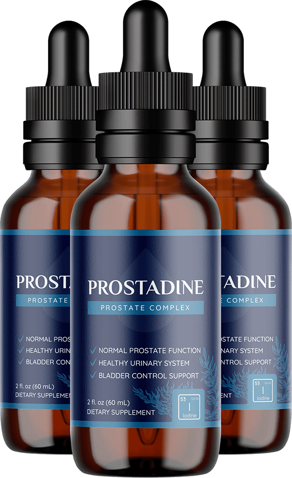 Prostadine 3 bottle package