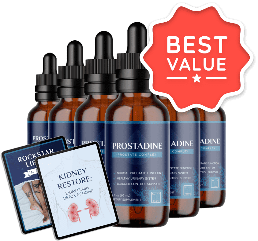 Prostadine 6 bottle package